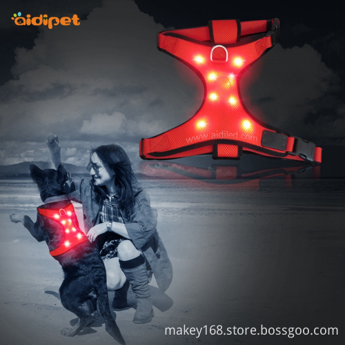 Hot Sale Mesh Glow Up Led Dog Vest